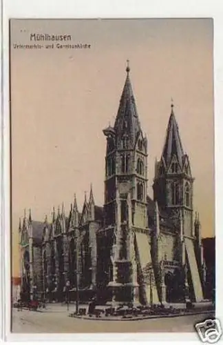 28660 Ak Mühlhausen Untermarkts- & Garnisionskirche
