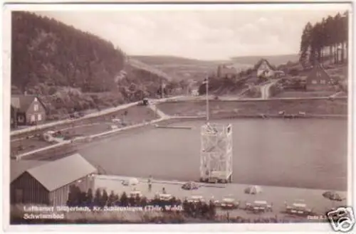 28973 Ak Luftkurort Stützerbach Schwimmbad um 1940