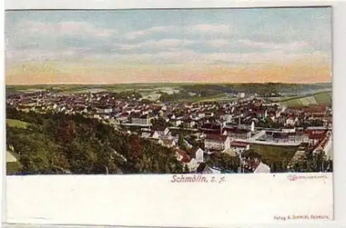 36735 Ak Schmölln S.-A. Totalansicht 1907