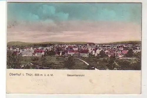33717 Ak Oberhof in Thüringen Gesamtansicht 1926