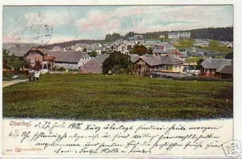 13121 Ak Oberhof Thüringen Totalansicht 1906