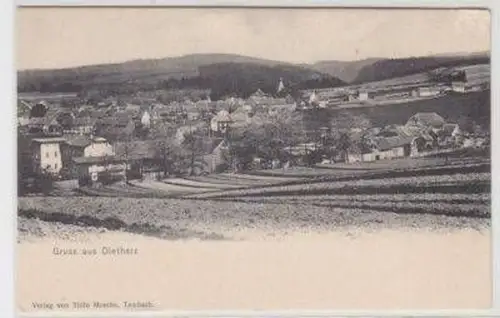 11548 Ak Gruß aus Dietharz Totalansicht um 1900