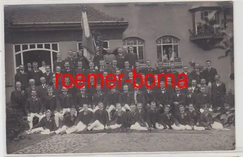 79653 Foto Ak Altenburg ? Sachsen Altenburg Turner Gruppenfoto 1910