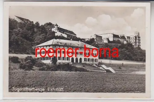 78844 Ak Eichstätt Jugendherberge und Willibaldsburg um 1930