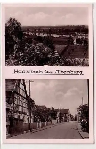 42573 Mehrbild Ak Haselbach über Altenburg um 1940