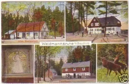 24863 Mehrbild Ak Weidmannsruhe bei Reudnitz um 1920