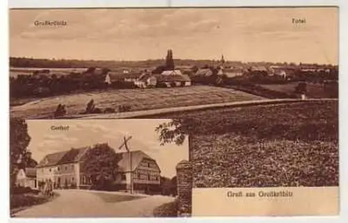39440 Ak Gruss aus Großkröbitz Gasthof um 1920