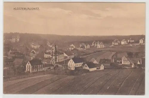 68070 Ak Klosterlausnitz Totalansicht 1914