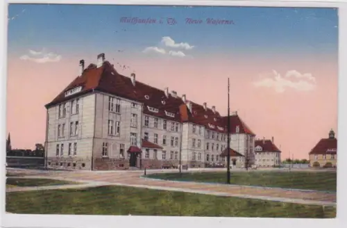 98457 Feldpost Ak Mühlhausen in Thüringen - Neue Kaserne 1918
