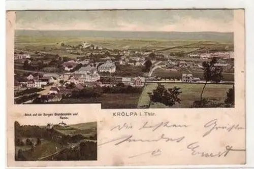 50495 Mehrbild Ak Krölpa in Thüringen 1904