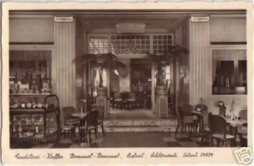 15722 Feldpost Ak Erfurt Conditorei Kaffee 1941