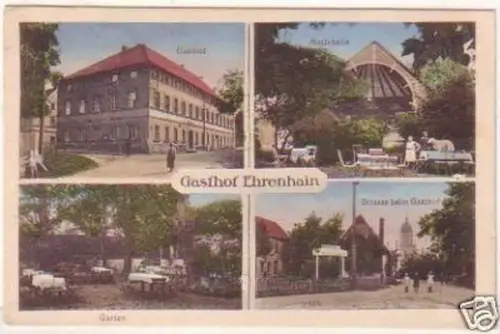 23233 Feldpost Mehrbild Ak Gasthof Ehrenhain 1918