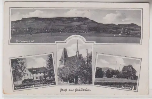 68129 Mehrbild Ak Gruß aus Graitschen Bahnhof usw. um 1940