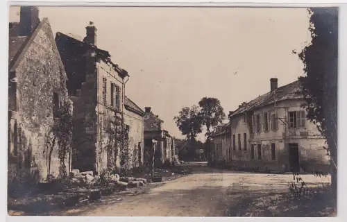 85247 Ak Anizy Frankreich zerstörte Häuser um 1915