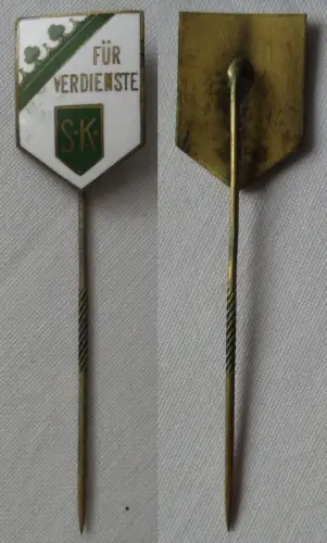 emaillierte Anstecknadel Initialen SK Für Verdienste (171985)