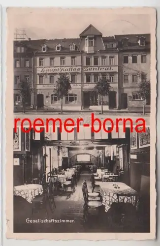83163 Mehrbild Ak Ronneburg Hauptkaffee Zentral 1937