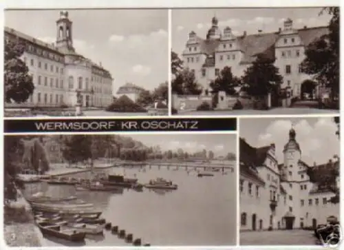 04769 Mehrbild Ak Wermsdorf Kreis Oschatz 1977