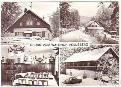 11712 Mehrbild Ak Gruss vom Waldhof Venusberg 1981