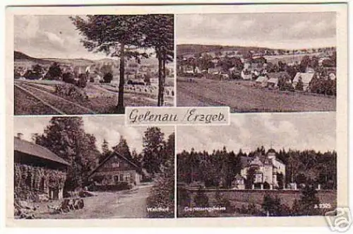09861 Mehrbild Ak Gelenau Erzgebirge 1957