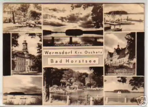 12881 Mehrbild Ak Wermsdorf Kreis Oschatz 1962