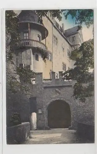 29459 Ak Eingang zum Schloss Rochsburg 1911