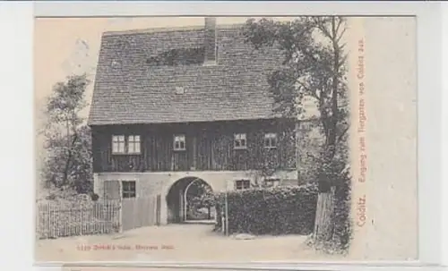 29434 Ak Colditz Eingang zum Tiergarten 1907