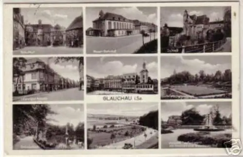09148 Mehrbild Ak Glauchau in Sachsen 1935