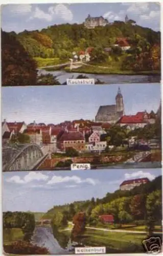 13786 Mehrbild Ak Rochsburg Penig Wolkenburg 1931