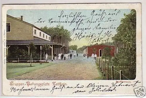 24617 Ak Truppenübungsplatz Zeithain Senfftstraße 1903