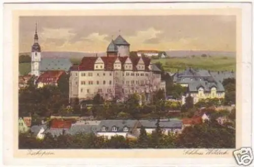 26118 Ak Zschopau Schloß Wildeck 1925