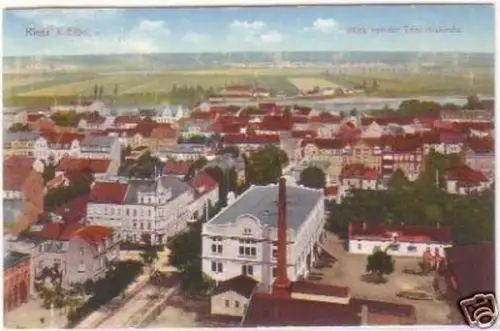 27818 Feldpost Ak Riesa Blick von der Trinitatiskirche