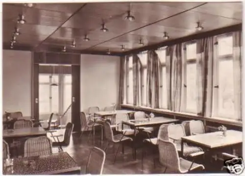 28417 Ak Burg Gnandstein Burggaststätte Veranda 1966