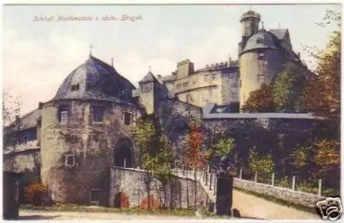 28058 Ak Schloß Hartenstein im sächs. Erzgebirge 1926