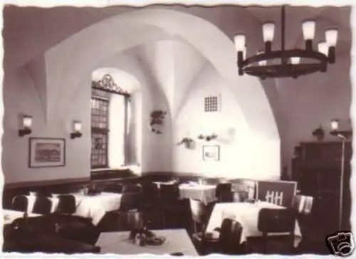 29773 Ak Meißen HO Gaststätte Ratskeller Markt um 1960
