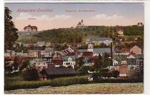 36117 Ak Hohenstein Ernstthal Totalansicht um 1920