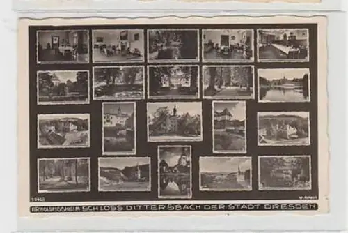 32757 Ak Erholungsheim Schloß Dittersbach um 1940