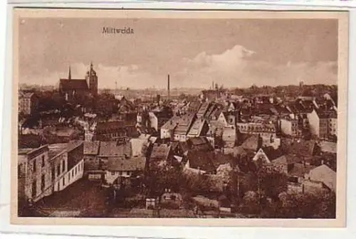 36172 Ak Mittweida Totalansicht um 1920