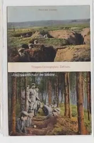 36741 Feldpost Ak Truppenübungsplatz Zeithain 1917