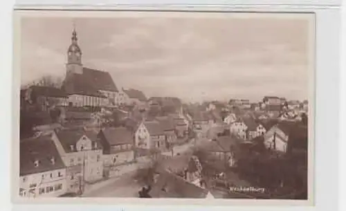 38720 Ak Wechselburg im Muldental Totalansicht um 1910