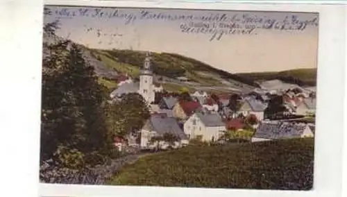 39215 Ak Geising im Erzgebirge Totalansicht 1920