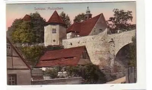39260 Künstler Ak Schloss mutzschen um 1910