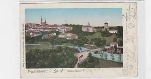 39104 Ak Waldenburg i. Sa. Totalansicht 1904