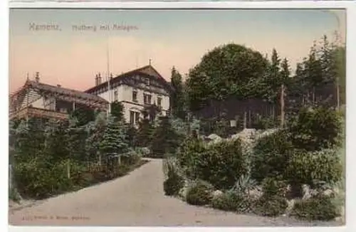 41631 Ak Kamenz Hutberg mit Anlagen um 1910