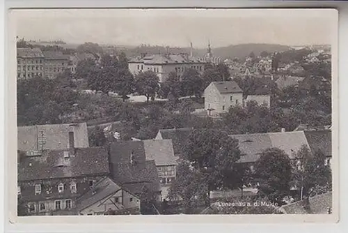 61904 Ak Lunzenau (Mulde) Totalansicht 1930