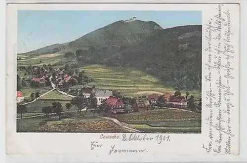 62409 Ak Lausche in Sachsen Totalansicht 1901