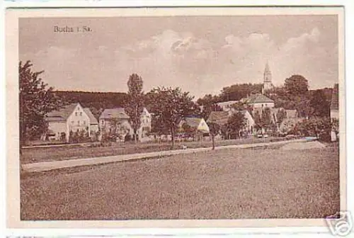 05480 Ak Bucha in Sachsen Totalansicht 1920