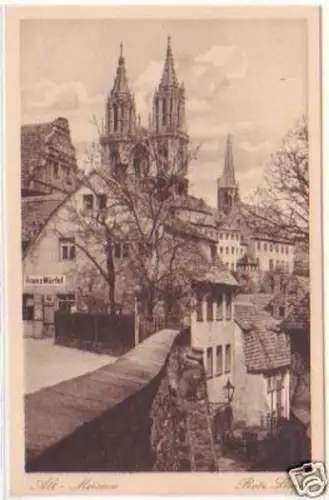 17244 Heimatschutz-Ak Alt-Meißen Rote Stufen um 1910