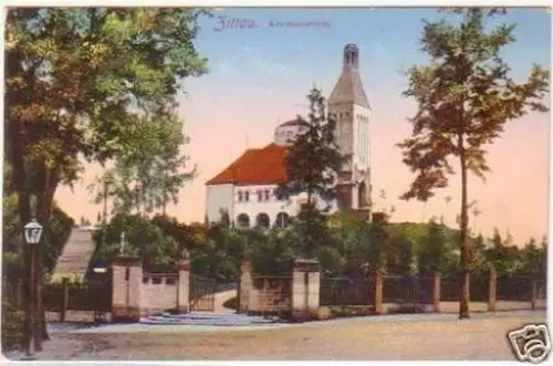 16543 Ak Zittau Krematorium 1913