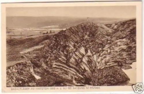 24371 Ak Basaltlager am Hirtstein bei Satzung um 1920