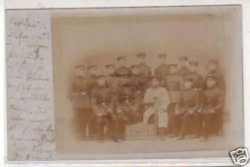29927 Foto Ak Zwickau Infanterie Regiment Nr.133, 1903